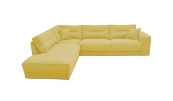 Gele hoekbank Venray 246cm – A-meubel