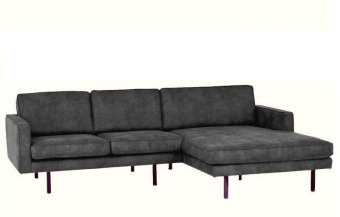 Grijze loungebank Julianadorp 235cm – A-meubel