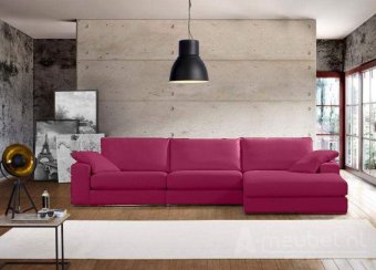 Roze loungebank Amersfoort 294cm – A-meubel