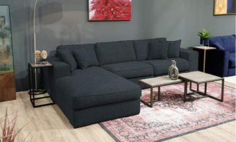 Antraciet loungebank Berlicum 265cm – A-meubel