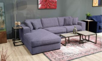 Grijze loungebank Berlicum 265cm – A-meubel