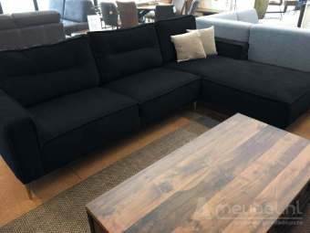 Antraciet loungebank Capelle 245cm – A-meubel
