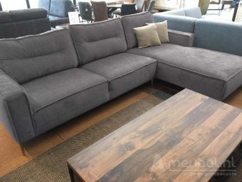 Grijze loungebank Capelle 245cm – A-meubel