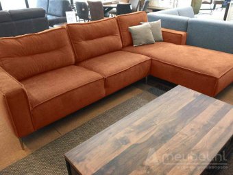 Oranje loungebank Capelle 245cm – A-meubel
