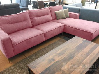 Roze loungebank Capelle 256cm – A-meubel