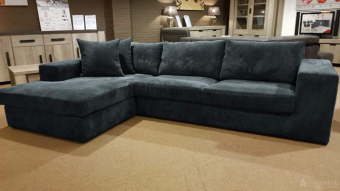 Antraciet loungebank Loenen 178cm – A-meubel
