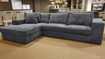 Grijze loungebank Loenen 178cm – A-meubel