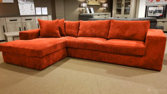 Oranje loungebank Loenen 178cm – A-meubel