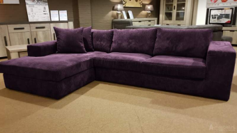 Paarse loungebank Loenen 178cm – A-meubel