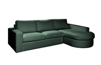 Groene loungebank Rond Aalsmeer 232cm – A-meubel