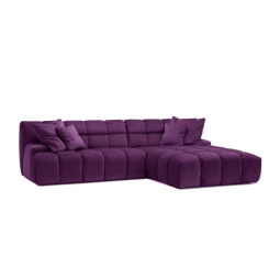 Paarse loungebank Tynaarlo 256cm – A-meubel