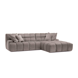 Taupe loungebank Tynaarlo 256cm – A-meubel