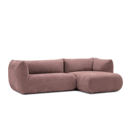 Bruine loungebank Veendam 263cm – A-meubel
