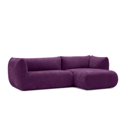 Paarse loungebank Veendam 266cm – A-meubel