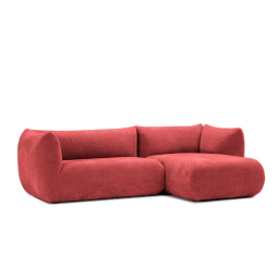 Rode loungebank Veendam 263cm – A-meubel