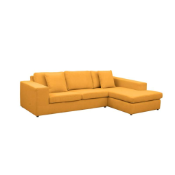 Gele loungebank Lelystad 246cm – A-meubel