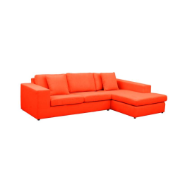 Oranje loungebank Lelystad 246cm – A-meubel
