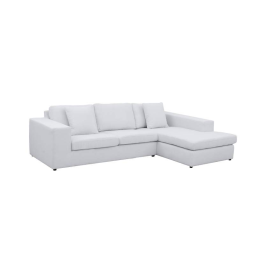 Witte loungebank Lelystad 254cm – A-meubel