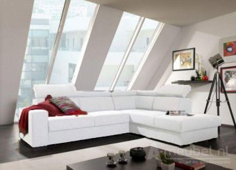 Witte hoekbank Raalte 270cm – A-meubel