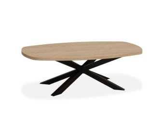 Salontafel Ovaal Scheveningen 136cm