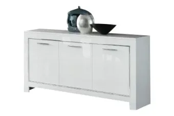 Dressoir Marknesse 3 Deurs Wit 160cm