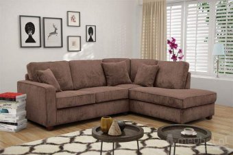 Taupe hoekbank Groningen 159cm – A-meubel