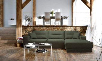 Groene loungebank Venray 272cm – A-meubel