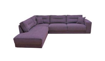 Paarse hoekbank Venray 246cm – A-meubel