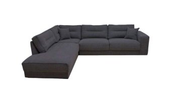 Grijze hoekbank Venray 246cm – A-meubel