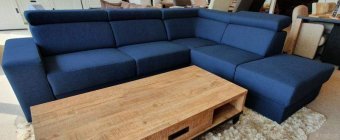 Blauwe loungebank Raalte 180cm – A-meubel