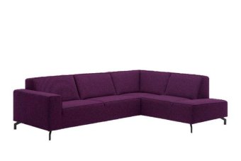 Paarse hoekbank Ter Aar 269cm – A-meubel