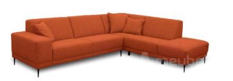 Cognac hoekbank Mijdrecht 292cm – A-meubel
