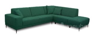 Groene hoekbank Mijdrecht 292cm – A-meubel