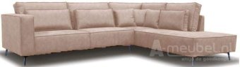 Creme hoekbank Groede 266cm – A-meubel