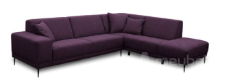 Paarse hoekbank Mijdrecht 193cm – A-meubel