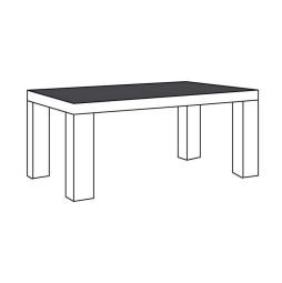 OUTLET - ALPHEN AAN DEN RIJN! - Emmen Eettafel-L 184cm