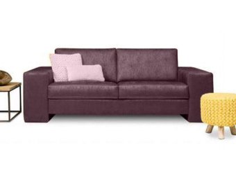 Paarse bankstel Maassluis 175cm – A-meubel