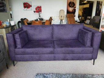 Paarse Borne Bankstel 145cm – A-meubel