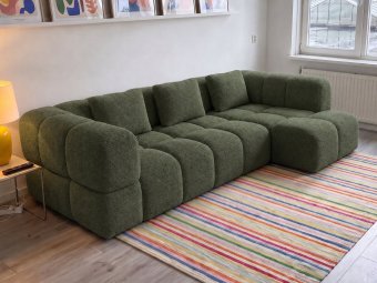 Pijnacker Loungebank in groen – kleurimpressie