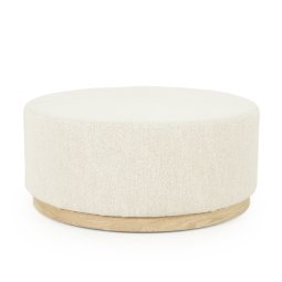 Hocker Poef Avah Large - Beige Mantz - 96301 80cm