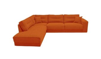 Oranje hoekbank Venray 176cm – A-meubel