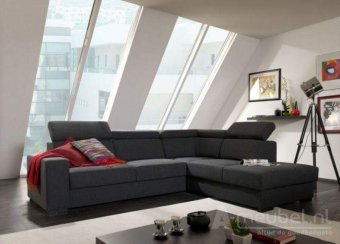 Antraciet hoekbank Raalte 270cm – A-meubel