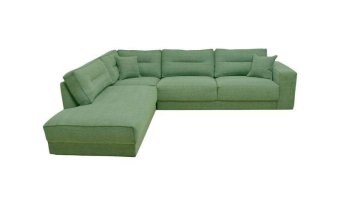 Groene hoekbank Venray 267cm – A-meubel