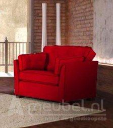 Rode fauteuil Dordrecht 105cm – A-meubel