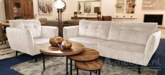 Witte bankstel Akker 177cm – A-meubel