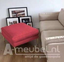 Rode Alverna Hocker 90cm – A-meubel