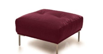 Rode Bern Hocker 70x70cm – A-meubel