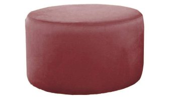 Rode hocker Poef Lexmond 100x100cm – A-meubel