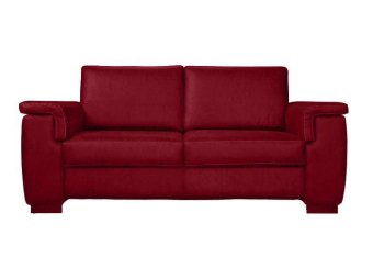 Rode bankstel Elsen 168cm – A-meubel