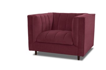 Rode fauteuil Joure 105cm – A-meubel